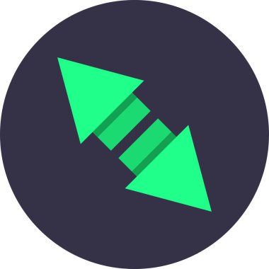 ok işaretinin vektör illüstrasyonu