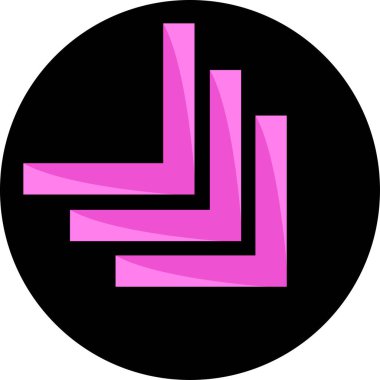 eğik ok simgesi, vektör illüstrasyonu