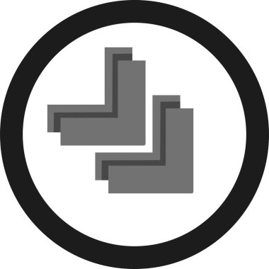 eğik ok simgesi, vektör illüstrasyonu