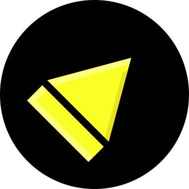 ok simgesi tasarım vektörü çizimi         