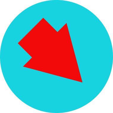 ok işaretinin vektör illüstrasyonu