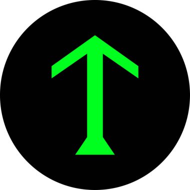 ok işaretinin vektör illüstrasyonu