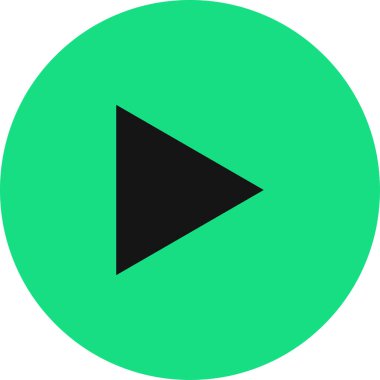 Sağ Ok simgesi, vektör illüstrasyonu