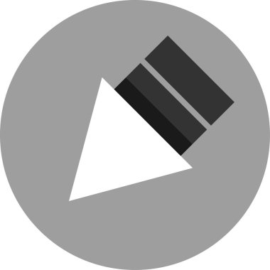 eğik ok simgesi, vektör illüstrasyonu