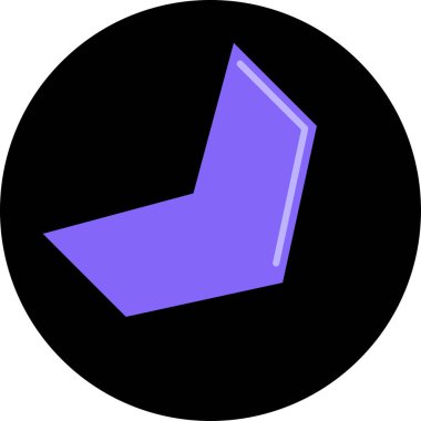 Ok. Web simgesi basit illüstrasyon