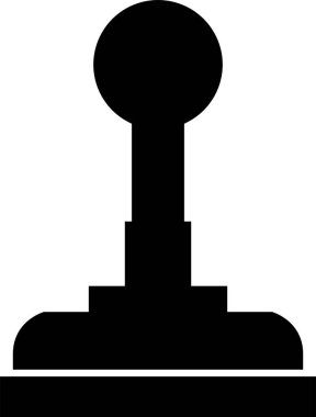 beyaz arkaplanda izole edilmiş düz biçimdeki pul simgesi. 