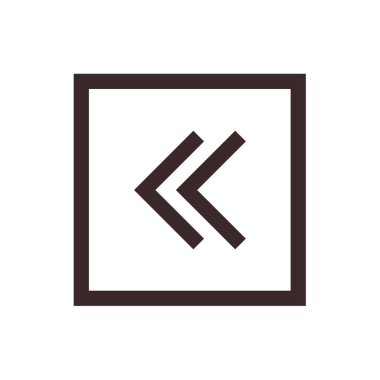 Web ve mobil uygulama tasarımınız için ok simgesi çizimi arkaplanı, ok logosu 