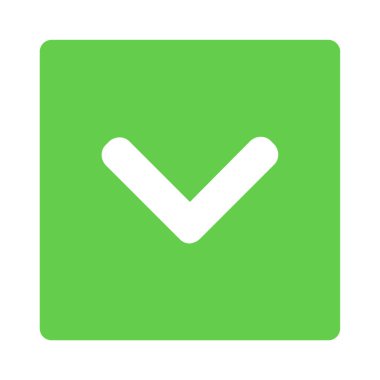 ok simgesi, vektör illüstrasyonu