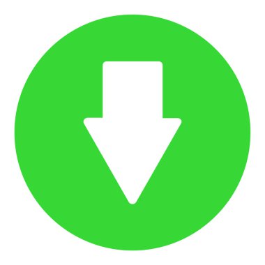 ok simgesi, vektör illüstrasyonu