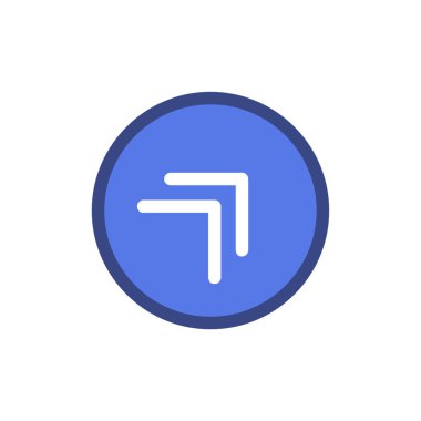 ok ağ simgesinin vektör ilülasyonu 