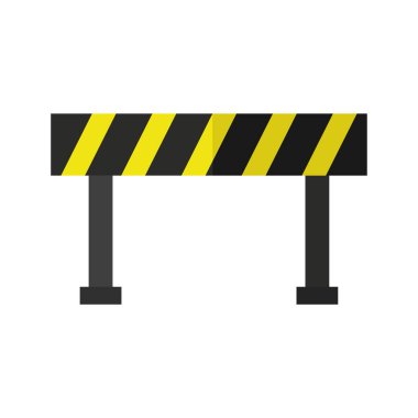 Barikat simge vektör çizim