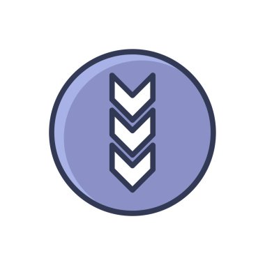 Projeniz için ok vektör simgesi