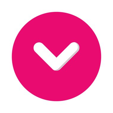 ok simgesi, vektör illüstrasyonu