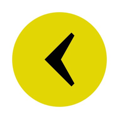 ok düz ikon vektör illüstrasyonu