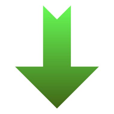 ok ağ simgesinin vektör ilülasyonu 