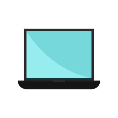 dizüstü simge vektör resimleme arkaplanı 