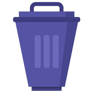 Çöp kutusu simgesi, çöp kutusu simgesi, çöp kutusu simgesi beyaz arkaplanda izole.