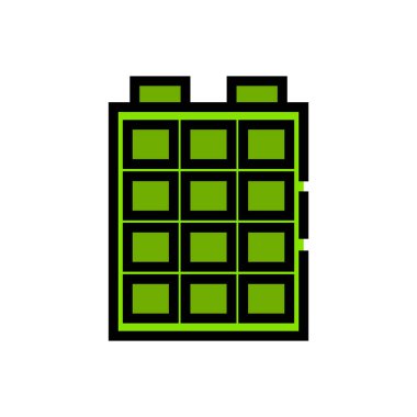 Takvim simgesi beyaz arkaplanda izole edildi