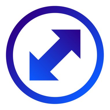 ok ağ simgesinin vektör ilülasyonu 