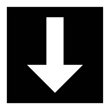 Ağ ve mobil uygulama tasarımınız için ok simgesi çizim arkaplanı, ok logosu 