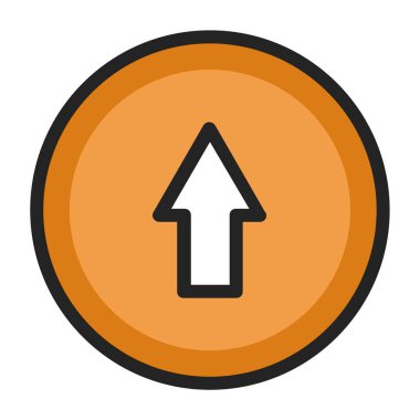 ok ağ simgesinin vektör ilülasyonu 