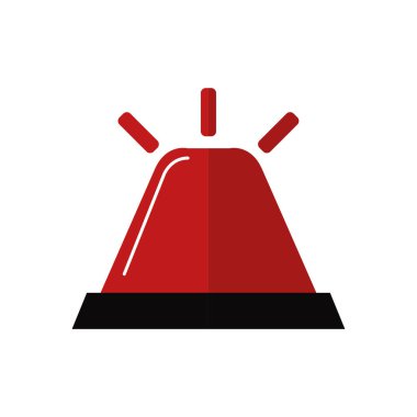 kırmızı alarm çan simgesi