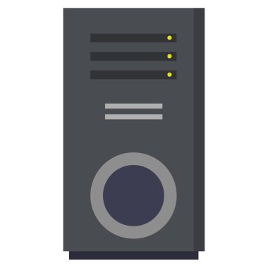 bilgisayar durumu simgesi beyaz arkaplanda izole edildi