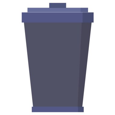 Çöp kutusu simgesi, çöp kutusu simgesi, çöp kutusu simgesi beyaz arkaplanda izole.