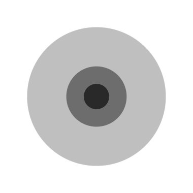 CD simgesi, vektör illüstrasyonu basit tasarım