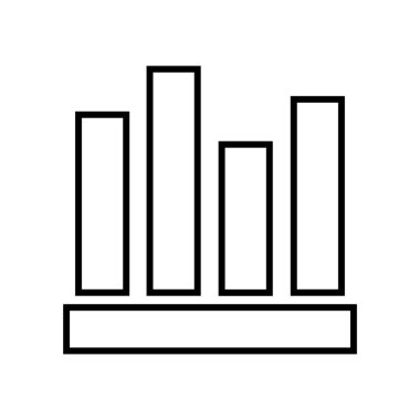 çubuk grafik vektör çizim