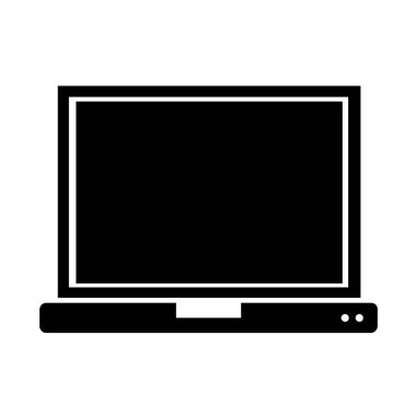 dizüstü simge vektör resimleme arkaplanı 