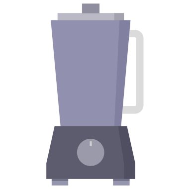 Blender vektör çizimi beyaz arkaplanda izole edildi