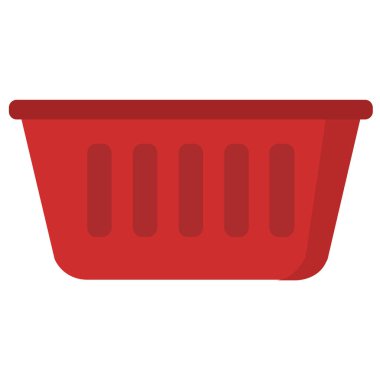 Basket vektör simgesi. Vektör simgesi al. Pazar vektör simgesi