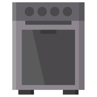 soba simgesi vektör illüstrasyonu