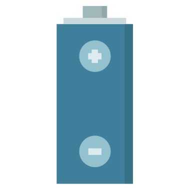 Pil web simgesi, vektör çizim