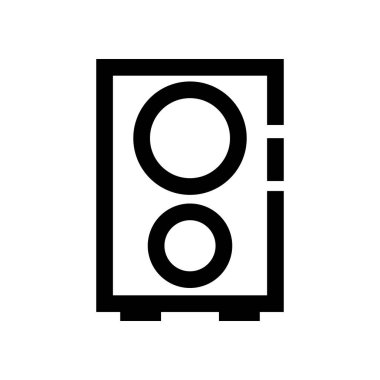 hoparlör vektör grafik tasarımı.