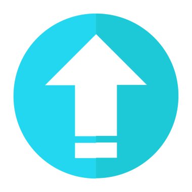 Ok işareti. Web simgesi basit illüstrasyon