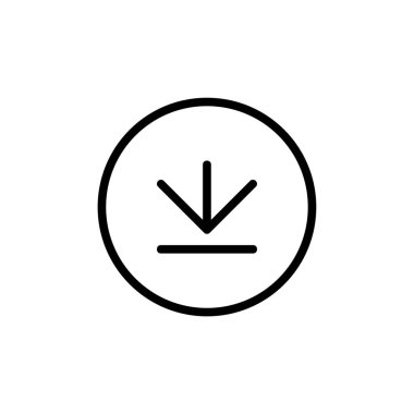 Ok işareti. Web simgesi basit illüstrasyon