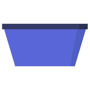 kova simgesi, vektör basit tasarım 