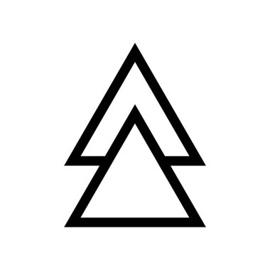 ok ağ simgesinin vektör ilülasyonu 