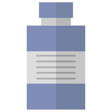 Beyaz arkaplanda izole edilmiş moda ikonu hapları