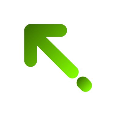 Ok işareti. Web simgesi basit illüstrasyon