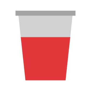 Şarap simgesi beyaz arka plan üzerinde izole