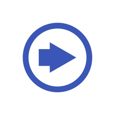 Web ve mobil uygulama tasarımınız için ok simgesi çizimi arkaplanı, ok logosu 