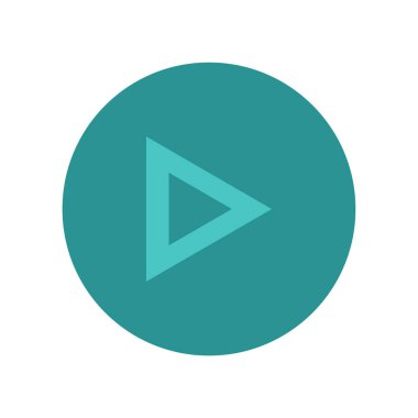 ok düz ikon vektör illüstrasyonu