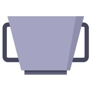 çizim kabı, ikon vektör illüstrasyonu