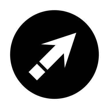 Projeniz için ok vektör simgesi