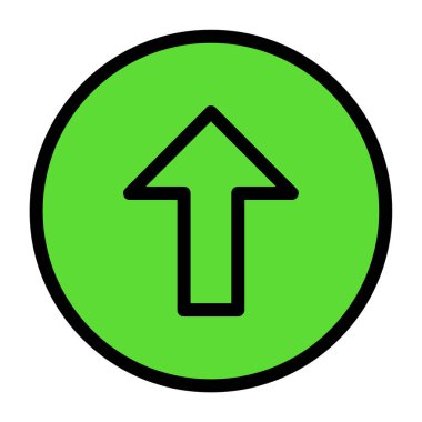 ok ağ simgesinin vektör ilülasyonu 