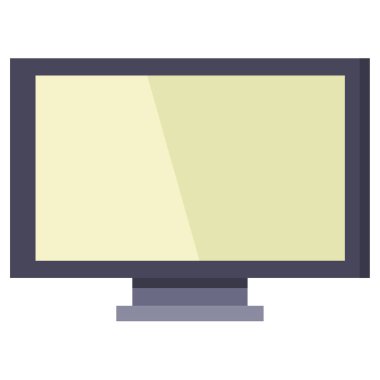 bilgisayar masaüstü izole simge vektör çizim tasarım 