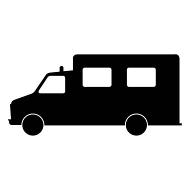 araba simgesi vektör illüstrasyonu